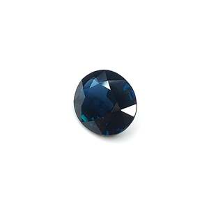 Saphir bleu naturel de Madagascar non chauffé 5,95 carats, pierre précieuse en vrac, taille brillant, taille émeraude, rectangle, couleurs gris clair - Product Image 3
