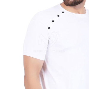 เสื้อยืดแขนครึ่งแขนสำหรับผู้ชายเสื้อยืดแขนครึ่งแขนระบายอากาศได้โลโก้ออกแบบได้ตามต้องการ - Product Image 5