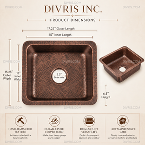 DIVRIS Lavabo en céramique fait main moderne, vasque simple à un trou, à poser sur comptoir, surface polie, facile à nettoyer, pour salle de bain de luxe - Product Image 3