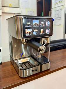 Machine à café électrique italienne avec écran tactile, pression de 12 bars, système d'eau chaude, réservoir à lait de 500 ml pour hôtels, foyers et voitures - Product Image 3