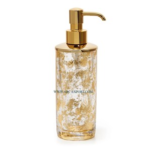 Distributeur de savon pour la maison et la salle de bain poli à l'or de haute qualité Distributeur de savon pour les mains à l'aspect moderne de forme personnalisée de grande taille - Product Image 6