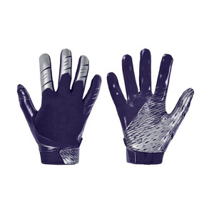 Gants de football américain d'hiver avec logo imprimé en cuir du meilleur fabricant Gants de football américain à quantité minimale de commande basse - Product Image 6