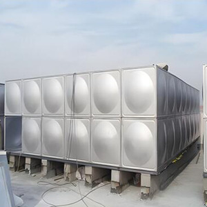 Traitement personnalisé Grand réservoir d'eau en acier inoxydable de 100 litres Forme carrée 220V Stockage de matériaux FRP/GRP Garantie de 3 ans - Product Image 2