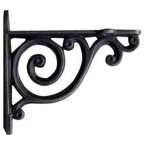 Heavy-Duty Cast Iron Bird <b>Feeder</b> Hardware Sturdy Wall Mount <b>Plant</b> Hooks Brackets Triangle Bracket Hanging Brackets Bird Bells - Product Image 6