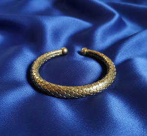 Handmade Chunky Brass Open Bangles | Engraved Ethnic Tribal Cuff <b>Bracelets</b> | Wholesale African Statement Jewelry - Product Image 4