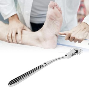 Wartenberg <span class=keywords><strong>Pinwheel</strong></span> Stainless Steel Nerve Sensibilidade Tester | Ferramenta de Diagnóstico para Exame Neurológico, medic instrument - Product Image 3
