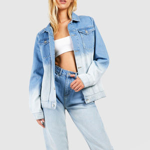 Chaqueta Vaquera de Moda para Mujer, Invierno 2026, Abrigos de Mezclilla para Mujer, Ropa Femenina, Servicio OEM - Product Image 1