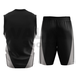 Maillots de basket-ball personnalisés en gros pour adultes – Confortables, légers, respirants, séchage rapide, antibactériens, 100 % polyester - Product Image 6