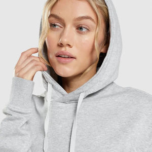 Derniers modèles de vêtements de rue Sweats à capuche grande taille pour femmes Vêtements décontractés avec logo personnalisé Sweats à capuche grande taille pour femmes à vendre au prix de gros - Product Image 2