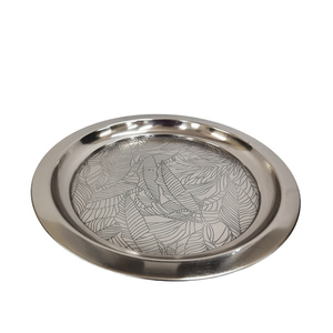 Vaisselle de cuisine, plat de service en cuivre, polissage du cuivre, assiettes en acrylique pour la décoration des restaurants et des hôtels - Product Image 3