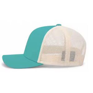 OEM质量定制快干激光切割孔爸爸帽子男士防水功能6面板跑步网户外运动棒球帽 - Product Image 3