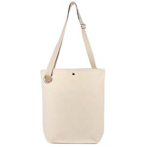 Contemporary <b>Crossbody</b> Sling Tote <b>Bag</b> Lightweight PU <b>Canvas</b> Zipper Closure Solid Color Letter Decoration Polyester US <b>Bags</b> 255g - Product Image 5