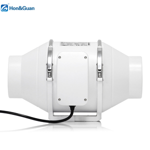 Quạt Nhựa ABS Giá Xuất Xưởng Quạt Hút Gắn Tường Quạt Hút Nội Tuyến Dòng Chảy Hỗn Hợp Để Thông Gió Phòng Khói - Product Image 5