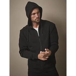 Felpa con Zip Integrale in Tessuto Interlock Costolato Personalizzata, Felpa Promozionale - Product Image 4