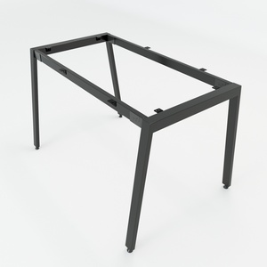 Aton Concept 120x80cm Industrial Design Iron <b>Table</b> Legs Assembly Required-HCAT006 - Product Image 1