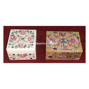 Luxueux fait à la main meilleure vente produit et incrustation mélange nacre grande taille boîte à bijoux pour les décorations de cadeaux but - Product Image 1