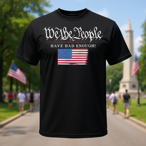 Camiseta retro con la bandera de We the People Have Had Enough Us - Product Image 3