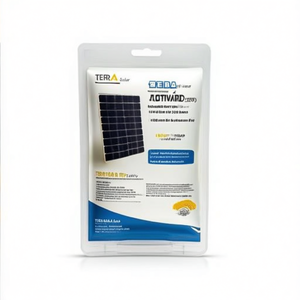 Panel Solar Monocristalino Plegable TERA Solar TRP de 120W con Cubierta Frontal de Vidrio para Uso Doméstico - Product Image 2