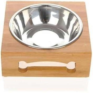 En gros Personnalisé Logo Imprimer Moderne Élégant Bois Métal Bol D'alimentation Pour Animaux De Compagnie Unique Élégant avec un Design Mignon Fantaisie Vintage - Product Image 2