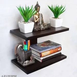 <b>Wall</b> Bracket <b>Wall</b> Cabinet <b>Floating</b> <b>Wall</b> Shelves Spice Storage Racks Four-Tier Eco-Friendly Durable Metallic <b>Wall</b> Mount Shelf Set - Product Image 3