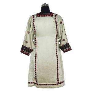 Robe Banjara afghane supérieure brodée à la main-Style Vintage antique et confortable Broderie vintage faite à la main Banjara bohème - Product Image 2