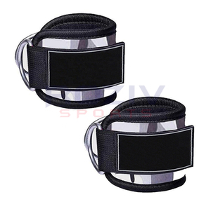 Correas de Tobillo de Neopreno para Gimnasio, Accesorios de Fitness Personalizados, Antideslizantes, Ajustables, Transpirables, Ecológicas, Unisex - Product Image 2