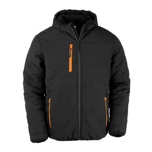 Veste durable Compass en noir, sweats à capuche et sweat-shirts promotionnels écologiques - Product Image 4