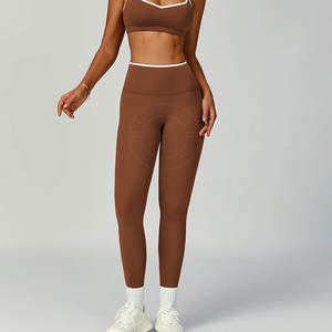 Conjunto de Yoga Personalizado de Alta Calidad para Mujer, MOQ Bajo, Ropa Deportiva Ligera y de Alta Venta - Product Image 5