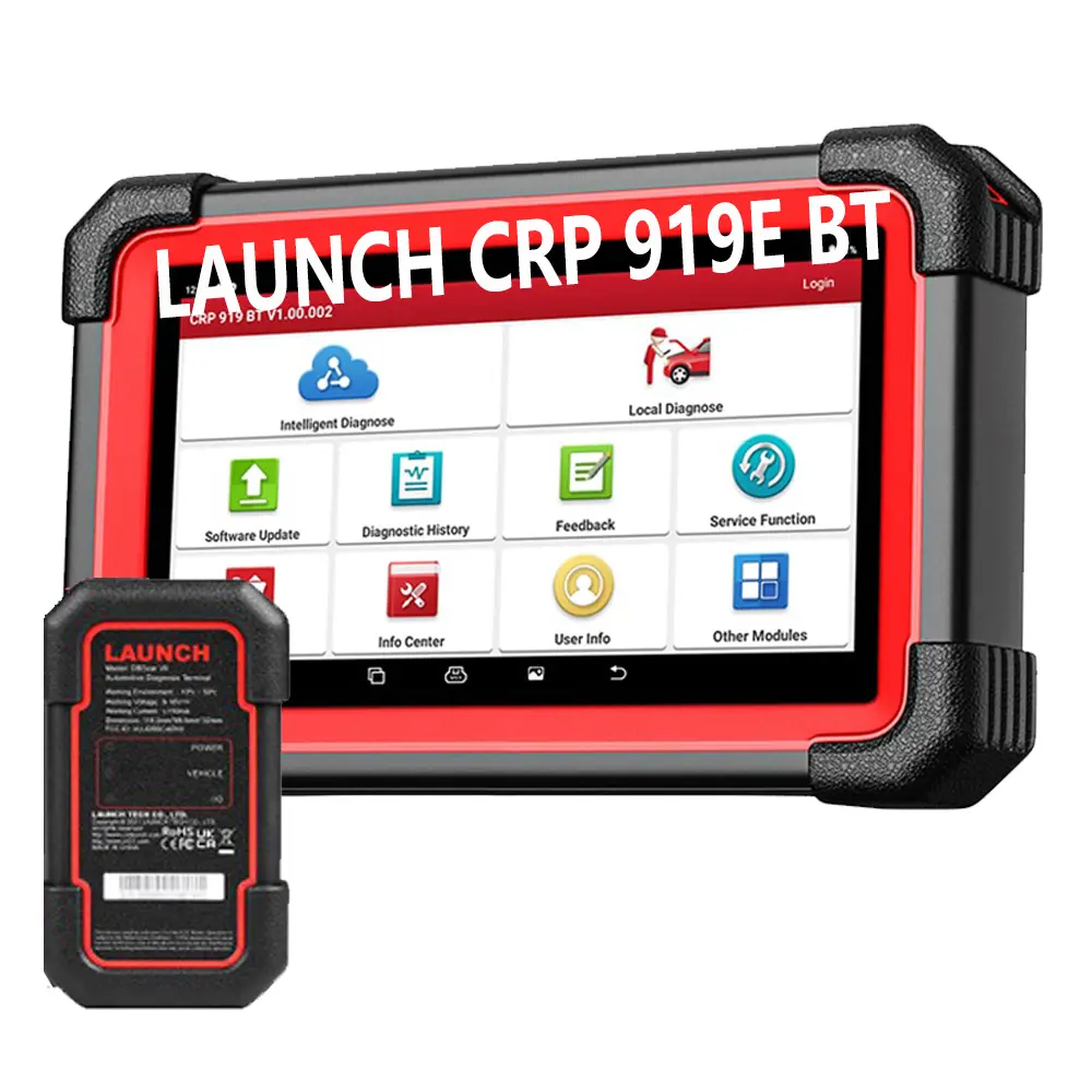 Professional เปิดตัว CRP 919E 919x BT เครื่องวิเคราะห์เครื่องยนต์ Doip SDK ECU Key ABS โปรแกรมเมอร์เครื่องมือวินิจฉัยสําหรับรถยนต์ BMW BENZ