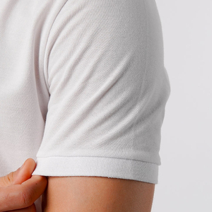 Polo pour homme en coton 100% personnalisé de haute qualité, impression par sublimation, séchage rapide, manches courtes - Product Image 6