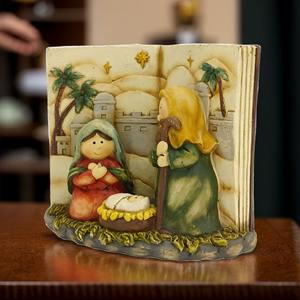 Witt Catholique Résine Artisanat Souvenirs Religieux Articles <span class=keywords><strong>de</strong></span> Noël Chrétiens Pièces <span class=keywords><strong>de</strong></span> décoration pour la maison - Product Image 4