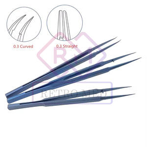 Pinzas para microcirugía oftálmica, pinzas para neurocirugía con plataforma, aleación de titanio, esterilizables en autoclave por MEDICAB INSTRUMENTS, 1 unidad - Product Image 4