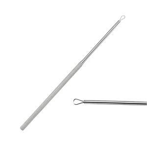 JACKBILLY Medium Size <b>Ear</b> Wax Removal <b>Tool</b> Comfortable Manual <b>Ear</b> <b>Cleaning</b> Instrument with Steel Loops Hygienic Earwax Removal - Product Image 5