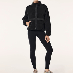 Premium fermeture éclair vêtements d'hiver boutonné femmes coupe-vent veste élégant poids lourd respirant hiver tenue spéciale femmes veste - Product Image 5