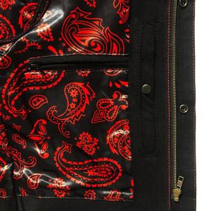 Gilet en cuir unisexe de haute qualité style motard équipement de protection pour moto Style durable équipement de protection pour moto durable - Product Image 3