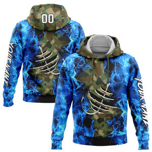Sudadera con capucha de manga larga de la mejor calidad para deportes al aire libre y pesca Logotipo personalizado con estampado transpirable y sublimado - Product Image 5