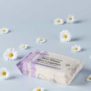 Toallitas Húmedas Mini 14cm x 15cm con Vitamina E, Aroma a Uva, para el Cuidado de la Piel - Product Image 2