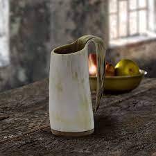 Taza de bebida de cuerno de búfalo con diseño único para regalo, estilo medieval, taza de cerveza de cuerno para pub y taberna, hecha a mano. - Product Image 5