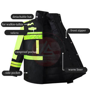 Chaquetas de Seguridad Reflectantes de Alta Calidad al por Mayor, Transpirables, Tallas Grandes, Servicio OEM Personalizado - Product Image 2