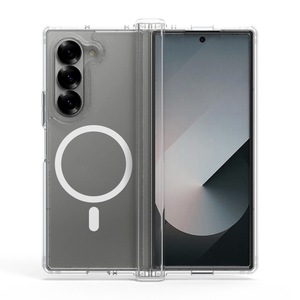 Funda Ultra Transparente 2025 para Galaxy Z Fold 7 8, Anti-caídas, con Bisagra Resistente, Cubierta Magnética Transparente para <span class=keywords><strong>Samsung</strong></span> <span class=keywords><strong>Zfold</strong></span> 8 Ultra - Product Image 1