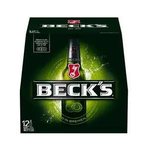 Ulk-rizos de cuello de 24x440ml, garrafa de 4% Becks EER