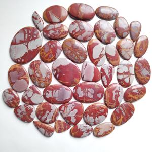 Prix de gros Cabochon de jaspe naturel Noreena belle pierre précieuse en vrac pour bijoux accessoires bijoux en jaspe faits à la main - Product Image 1