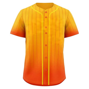 2025 Hot Sale Custom <b>Men</b> Baseball Jersey | Quick Dry Breathable Anti-UV Sports <b>Shirt</b> with Vintage Print Plus Size - Product Image 1