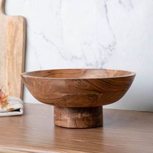 BOL À CROCHET EN BOIS PRODUITS À FORTE DEMANDE Vente en gros de bols de cuisine en bois d'acacia respectueux de l'environnement Vaisselle - Product Image 2