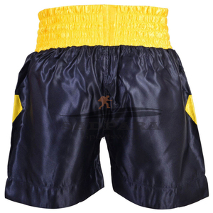Short de boxe sportif MMA de haute qualité Tissu de qualité supérieure Séchage rapide Taille élastique Service OEM personnalisé pour hommes Vêtements de sport d'entraînement - Product Image 4