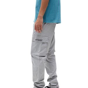 กางเกงคาร์โก้ผ้าฝ้ายสำหรับผู้ชายกางเกงคาร์โก้ลำลองออกแบบโลโก้ได้ตามต้องการ - Product Image 3