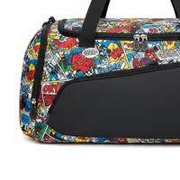 Sac de sport de luxe en PU pour anime, grande capacité, en polyester, moderne, à bandoulière, pour la gym, la sublimation, l'entraînement, le fitness et les activités de plein air