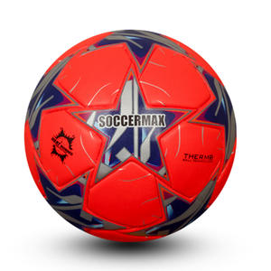 ลูกฟุตบอล PU ขนาด5บอลเชื่อมด้วยความร้อนลูกฟุตบอลสไตล์ปากีสถาน - Product Image 4