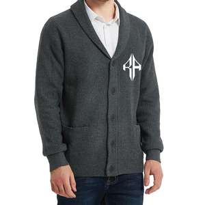 Material High Quality Custom Logo New Design Men's <b>Cardigan</b> Winter Sweater Wholesale Wool / Acrylic by ATLANTIC - Product Image 4