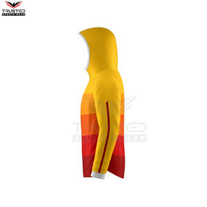 Servicio OEM, venta al por mayor, sudaderas con cremallera para hombres, ropa informal ligera, sudaderas con capucha con cremallera para hombres con impresión personalizada con servicio OEM - Product Image 3